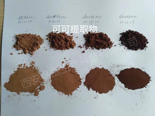 可可提取物、可可粉、可可堿